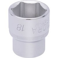 Elora 3/8" Drive Hexagon Socket Metric 3/8" 18mm