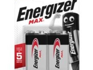 Energizer Max 9v Batteries Pack of 2