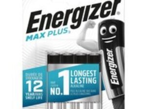Energizer Max Plus AAA Alkaline Batteries Pack of 4