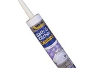 Everbuild Bath and Kitchen Sealant White 310ml