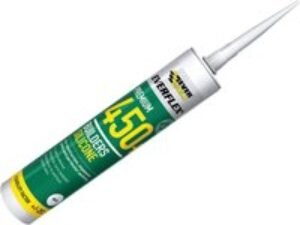 Everbuild Builders Silicone Sealant White 310ml