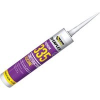 Everbuild Construction Silicone Sealant Black 310ml