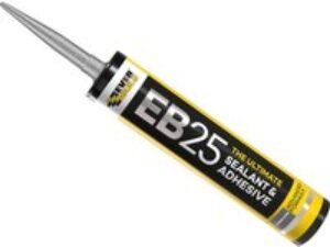 Everbuild E2525 Hybrid Sealant Adhesive Anthracite 300ml