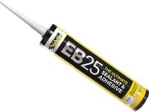 Everbuild E2525 Hybrid Sealant Adhesive Clear 300ml