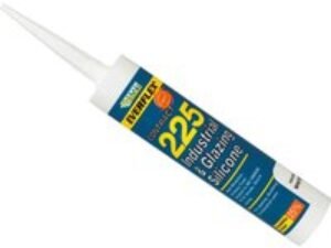 Everbuild Industrial and Glazing Silicone Black 310ml