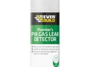 Everbuild P18 Plumbers Gas Leak Detector Spray 400ml
