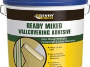 Everbuild Ready Mixed Wallcovering Adhesive 4.5kg
