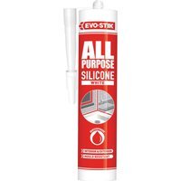 Evo-stik All Purpose Flexible Silicone Sealant White 310ml