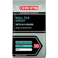 Evo-stik Tile A Wall Fast Set Grout White 0.5kg