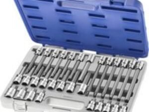 Expert by Facom 30 Piece 1/2" Drive Hex Socket Bit Set 1/2
