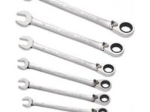 Expert by Facom 7 Piece Ratchet Combination Spanner Set