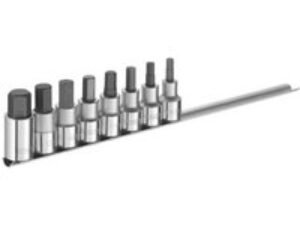 Expert by Facom 8 Piece 1/2" Drive Hex Socket Bit Set Metric 1/2