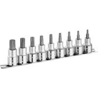 Expert by Facom 9 Piece 1/2" Drive Torx Socket Bit Set 1/2
