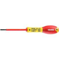 Expert by Facom VDE Insulated Parallel Slotted Screwdriver 3.5mm 75mm