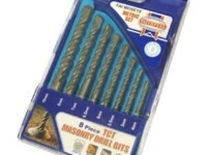 Faithfull 8 Piece Masonry Drill Bit Set