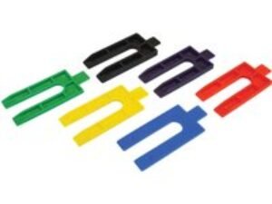 Faithfull Assorted Plastic Packing Wedges Pack of 100