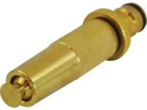 Faithfull Brass Garden Adjustable Spray Nozzle