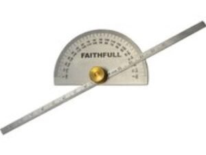 Faithfull Depth Gauge and Protractor