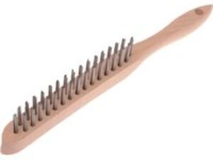 Faithfull Lightweight Wire Scratch Brush 2 Rows