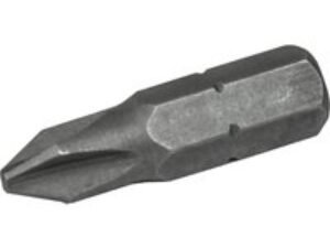 Faithfull Phillips S2 Grade Steel Screwdriver Bits PH1 25mm Pack of 3