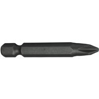Faithfull Phillips S2 Grade Steel Screwdriver Bits PH2 50mm Pack of 3