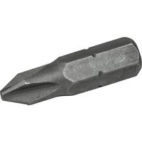 Faithfull Phillips S2 Grade Steel Screwdriver Bits PH3 25mm Pack of 3