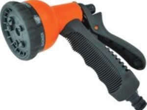 Faithfull Plastic 8 Pattern Adjustable Water Spray Gun