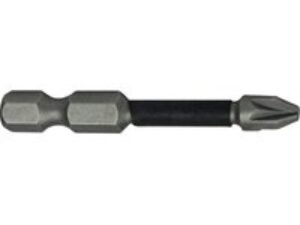 Faithfull Pozi Impact Screwdriver Bits PZ2 50mm Pack of 3