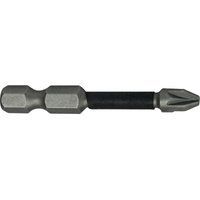 Faithfull Pozi Impact Screwdriver Bits PZ3 50mm Pack of 3