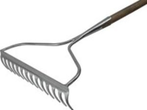 Faithfull Prestige Stainless Steel Garden Rake