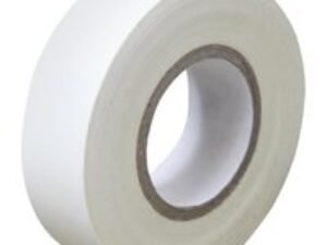 Faithfull PVC Electricial Tape White 19mm 20m