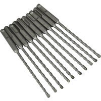 Faithfull SDS Plus Masonry Drill Bit Bulk Pack of 10 5.5mm 100mm