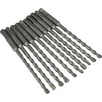 Faithfull SDS Plus Masonry Drill Bit Bulk Pack of 10 7mm 100mm
