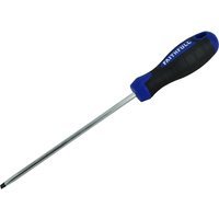 Faithfull Soft Grip Parallel Slotted Tip Screwdriver 5.5mm 150mm