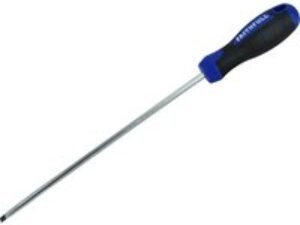 Faithfull Soft Grip Parallel Slotted Tip Screwdriver 5.5mm 200mm