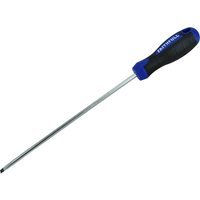 Faithfull Soft Grip Parallel Slotted Tip Screwdriver 5.5mm 200mm