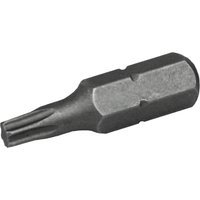 Faithfull Star Security S2 Grade Steel Screwdriver Bits T15 25mm Pack of 3