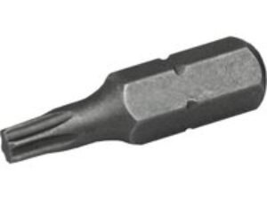 Faithfull Star Security S2 Grade Steel Screwdriver Bits T20 25mm Pack of 3