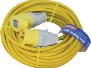 Faithfull Trailing Lead 16 Amp 2.5mm Cable 110 Volt 14m