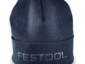 Festool Fan Knitted Beanie Hat Blue One Size