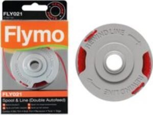 Flymo FLY021 Genuine Spool and Line for Double Autofeed Grass Trimmers Pack of 1