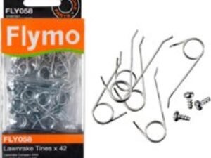 Flymo FLY058 Genuine Tines for Lawnrake Compact 3400 / 340 / 350 Pack of 42