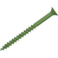 Forgefix Countersunk Torx Decking Screws Green 4.5mm 75mm Pack of 400