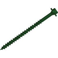 Forgefix Hexagonal Torx Timber Screws Green 7mm 200mm Pack of 50