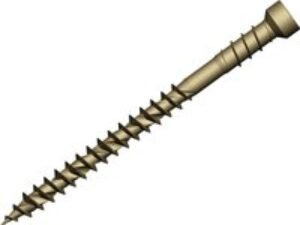 Forgefix Reduced Head Torx Decking Screws Tan 4.5mm 60mm Pack of 500