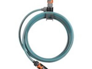 Gardena Balcony Hose Pipe Nozzle Set 1/2" / 12.5mm 7.5m Grey & Blue