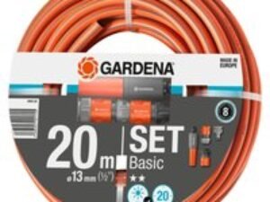 Gardena Basic Hose Pipe Set 1/2" / 12.5mm 20m Orange
