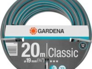 Gardena Classic Hose Pipe 3/4" / 19mm 20m Blue & Grey