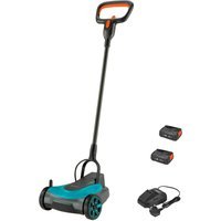 Gardena HANDYMOWER P4A 18v Cordless Rotary Lawnmower 220mm 2 x 2.5ah Li-ion Charger