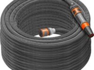 Gardena Liano LIFE Textile Hose Pipe Set 1/2" / 12.5mm 30m Grey